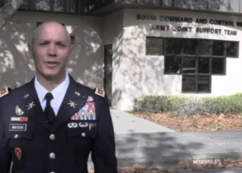 US Army Major James Watson