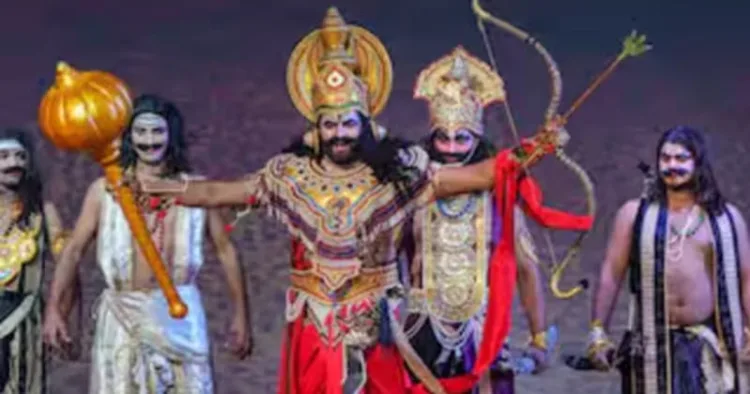 Ramleela in Ayodhya begins Its seventh edition with episodes from Ramayan