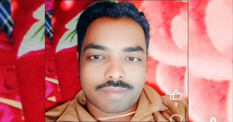 Javed, the accused in the controversy over the morphed image of Maa Parvati