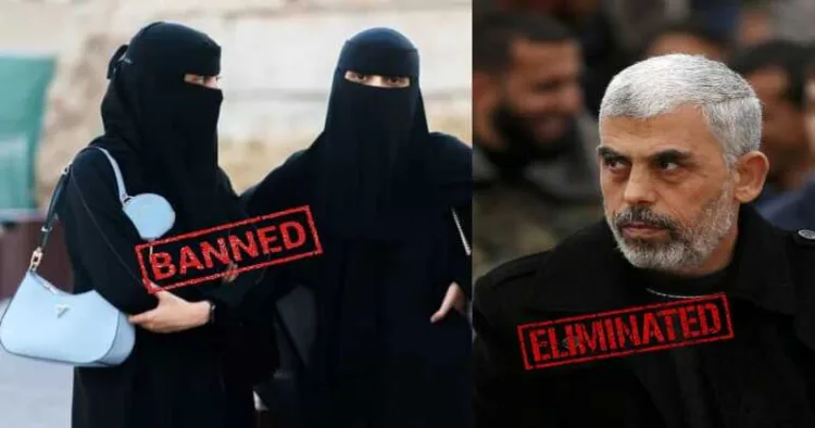 Global pushback against radical Islam intensifies as Italy cracks down on burqas and Hamas is forced to end years of terrorism in Gaza