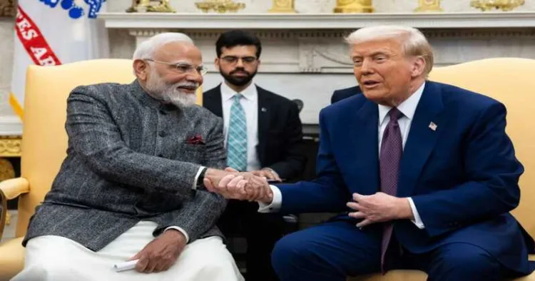 Prime minister Narendra Modi and US President Donald Trump