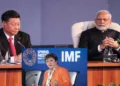 IMF Managing Director Kristalina Georgieva highlights India’s rise as China slows and US cautions on escalating global trade war