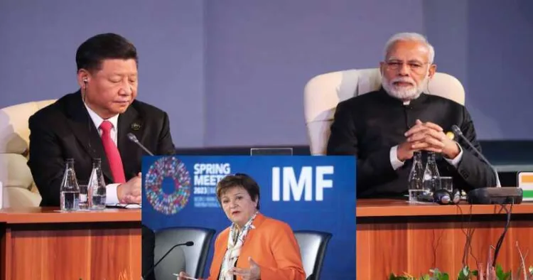 IMF Managing Director Kristalina Georgieva highlights India’s rise as China slows and US cautions on escalating global trade war