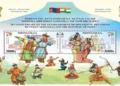 Mongolia releases a special stamp to mark 70 years of ties with India