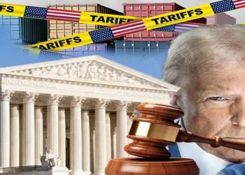 President Donald Trump will personally address the Supreme Court, challenging limits on executive trade powers