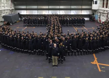 PM Narendra Modi celebrates Deepawali with navy personnel on INS Vikrant