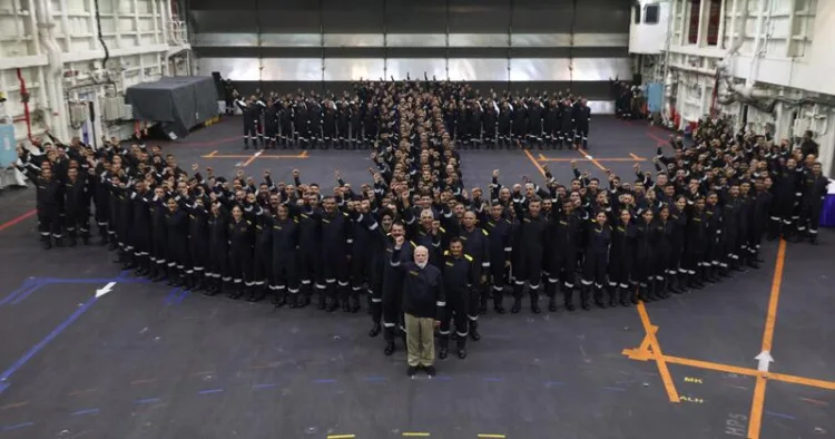 PM Narendra Modi celebrates Deepawali with navy personnel on INS Vikrant