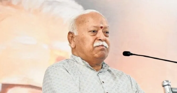 RSS Sarsanghchalak Dr Mohan Bhagwat