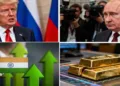 Gold and silver tumbled, Asian markets slumped, Trump–Putin talks collapsed, while Indian stocks gained