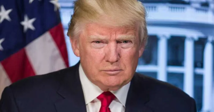 US President Donald Trump