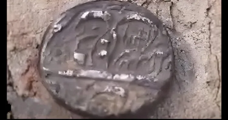 Ancient coin unearthed in Baghpat, Uttar Pradesh