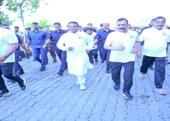 CM Mohan Charan Majhi inaugurated ‘Run for Unity’ at Kalinga Stadium