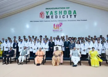 President Droupadi Murmu on October 26 inaugurated the Yashoda Medicity Hospital in Ghaziabad