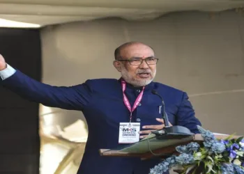 Former CM of Manipur N Biren Singh