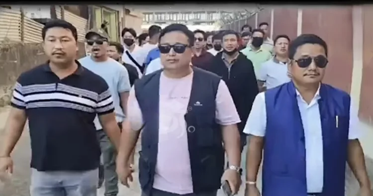 Members of the Indigenous Arunachali Youth Forum