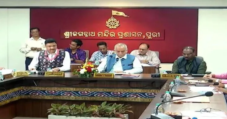 The Shree Jagannath temple administration (SJTA) meeting in Puri