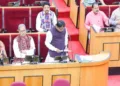 Chief Minister Mohan Charan Majhi laying supplementary budget 2025-26 in Odisha Legislative Assembly on 28 November 2025