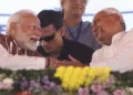 Prime Minister Narendra Modi and Bihar Chief Minister Nitish Kumar
