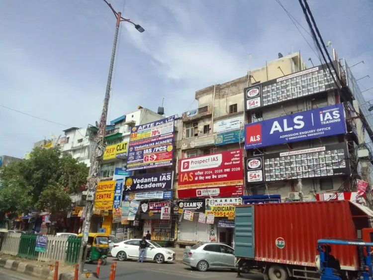 A representative image of coaching institutions in Delhi