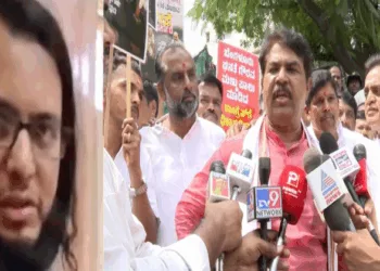 (Left) ISIS recruiter Juhad Hamid Shakeel Manna (Right) Leader of the Opposition R. Ashoka