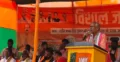 BJP's Maharajganj MP Janardan Singh Sigriwal addessing a gathering in Bihar, Image courtesy X