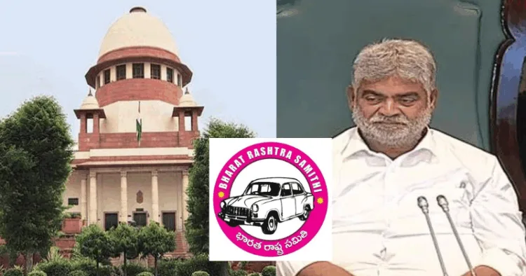Supreme Court of India - Telangana speaker Gaddam Prasad Kumar