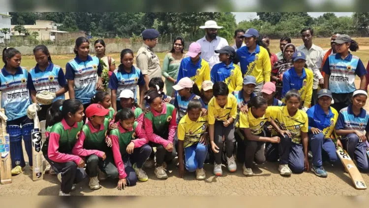 Girls from a small village of Jashpur scripted history just as the women cricketrs by lifting the world cup
