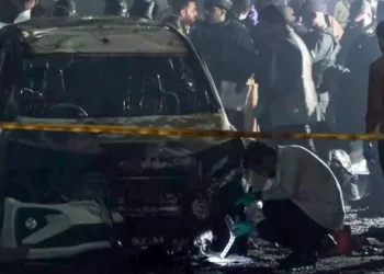 Site of the Delhi Blast