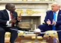 South Africa President Cyril Ramaphosa and US President Donald Trump