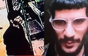 Dr Umar Nabi spotted near a mosque before the blast. (Image: News18)