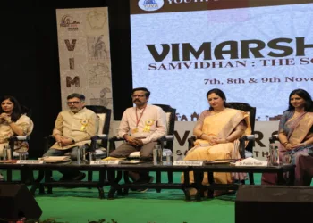 (From Left To Right) Dr Meenu rani, Prafulla Ketkar, Prof Manish R Joshi, Prof (Dr) Pavitra Bharadwaj , Dr Pratibha Tripathi