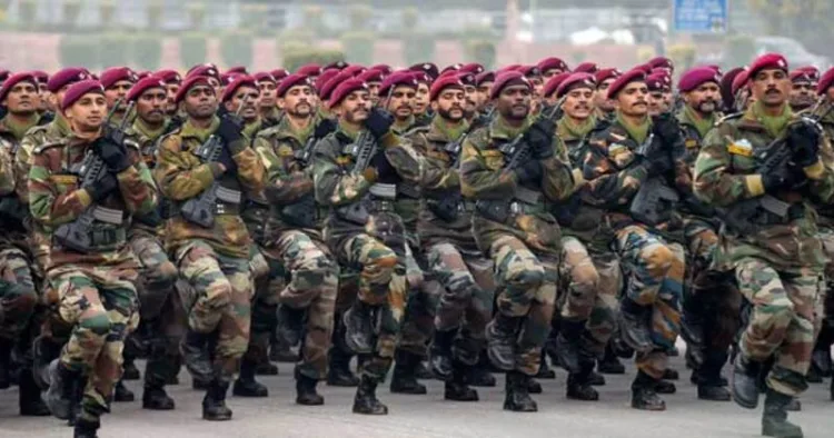 Recruitment to the Indian Army is purely merit-based