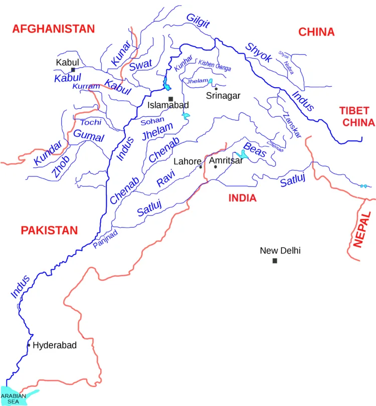 Indus River basin