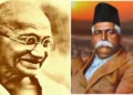 Mahatma Gandhi and Dr. Keshav Baliram Hedgewar