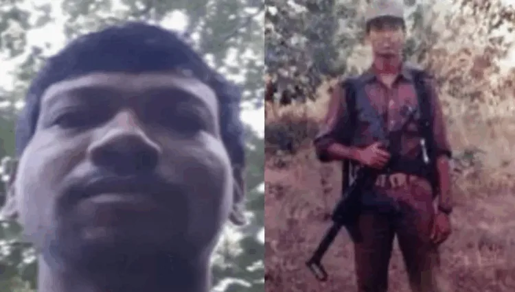 Maoist commander Madavi Hidma, image courtesy INDIA TV