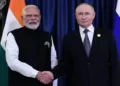 Prime Minister Narendra Modi and Russian President Vladimir Putin(File Photo)