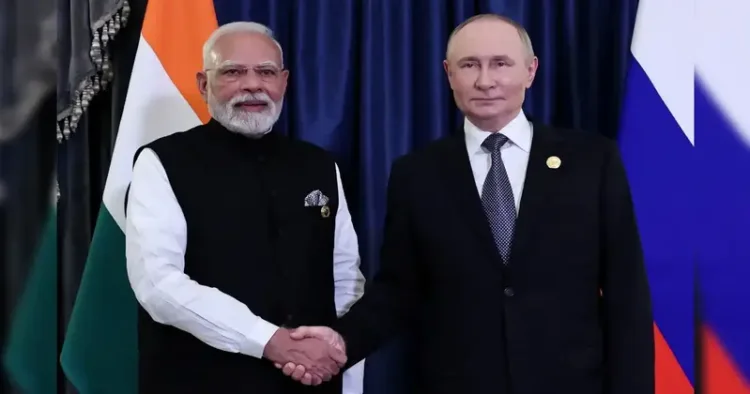 Prime Minister Narendra Modi and Russian President Vladimir Putin(File Photo)