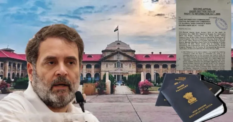 Petition filed again with regards to Rahul Gandhi's UK citizenship case