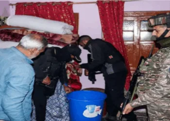 Raids conducted to nab the terrorists