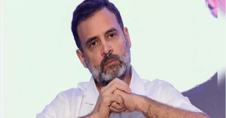 Congress leader Rahul Gandhi