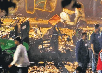 Site of the Delhi terror attack that took place on November 10