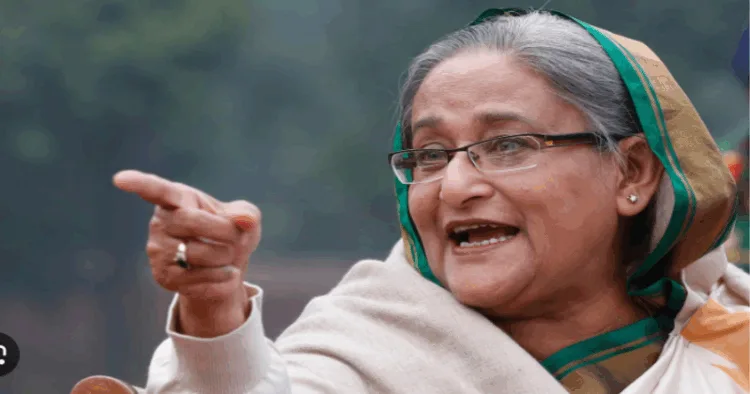 Former Bangladesh PM Sheikh Hasina