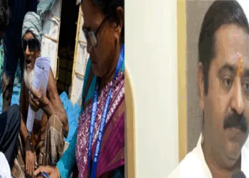 (Left) SIR in West Bengal (Right) Bharatiya Janata Party (BJP) leader Ram Kadam Denounces Mamata Banerjee