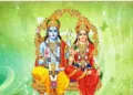(Left) Bhagwan Sri Ram (Right) Sita Mata