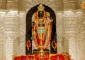 Murti of Bhagwan Ram at Ayodhya Ram Mandir