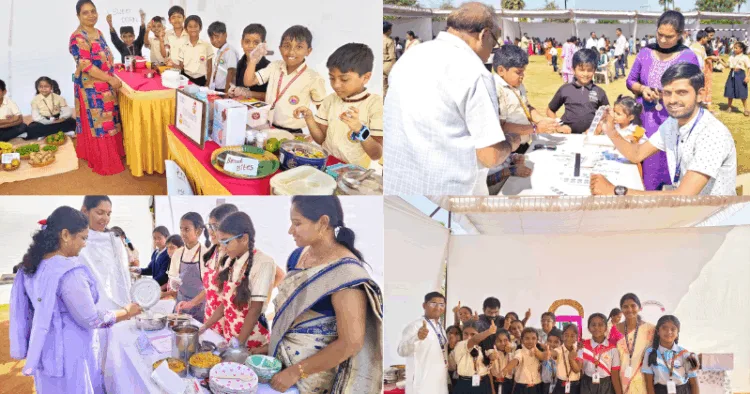 Sri Vidyaranya International School hosts ‘Market Place’ activity