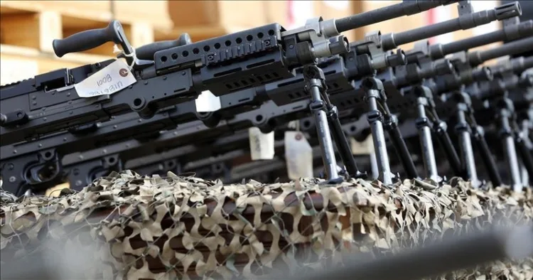 production and export of deadly weapons have become lucrative industries