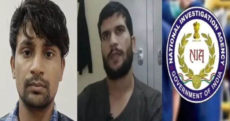 Mohammad Soyab (Left), Umar Un Nabi ( Middle)