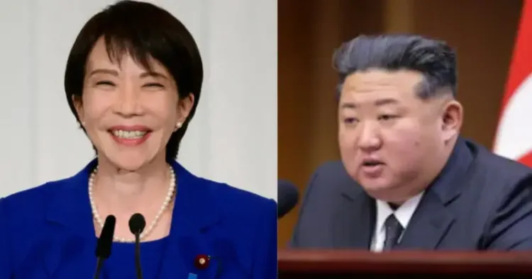 Prime Minister of Japan Sanae Takaichi and Dictator of North Korea Kim Jong-un