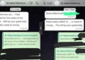 Dr Adeel's WhatsApp chats have been accessed and some detail his financial condition. These key conversations had been deleted from his mobile phone